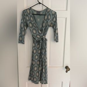 Ann Taylor Wrap Dress Size 0